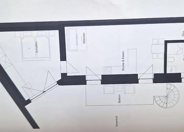 Komfort - Zentral, Mit Balkon Und Waschmaschine دوسلدورف